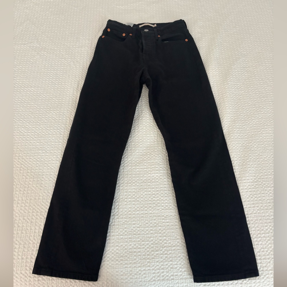 Levi's Black Wedgie Jeans